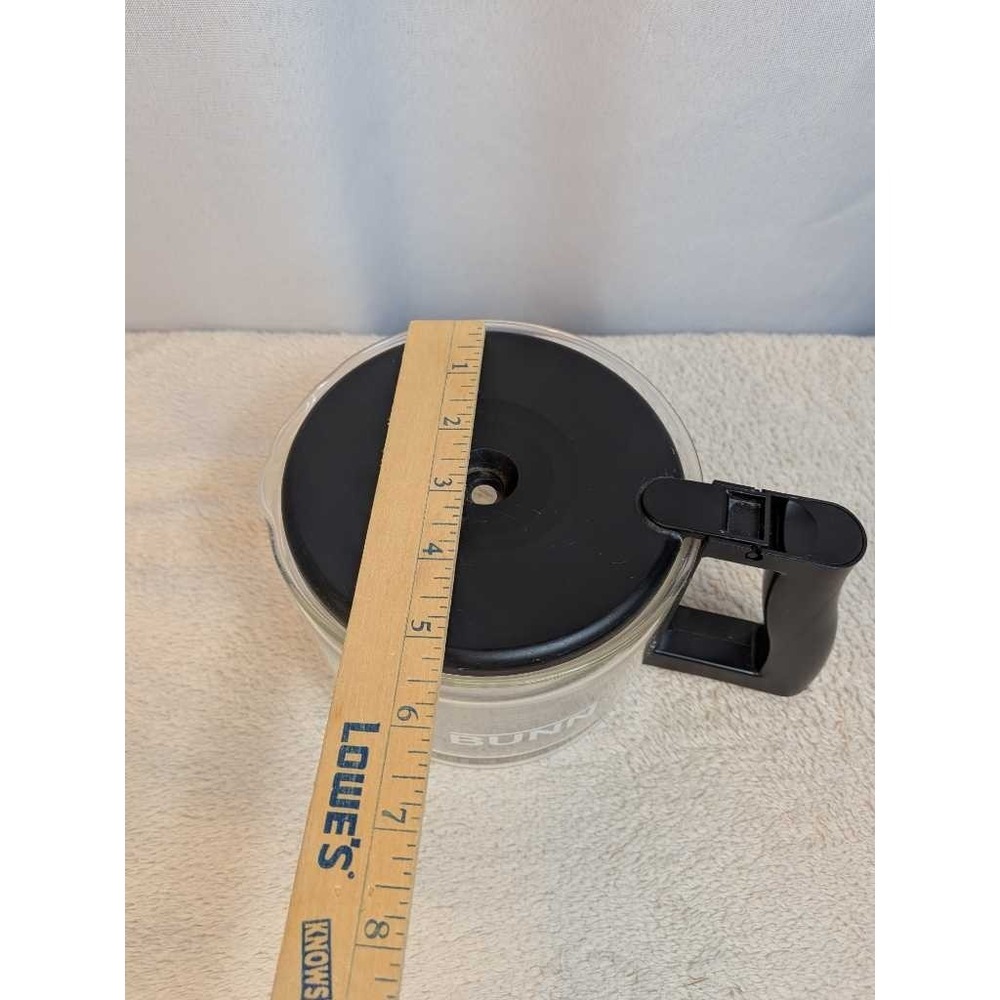 Bunn Coffee Carafe Replacement Glass Pot Lid Handle Commercial Restaurant - Picture 7 of 7